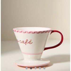 Maeve Café Violette stoneware pour-over coffee maker